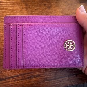 Tory Burch Pink Card Holder